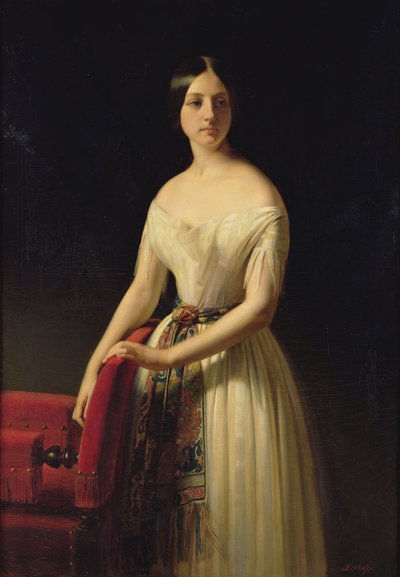 Eugenie Saint-Amand by Claude Marie Dubufe